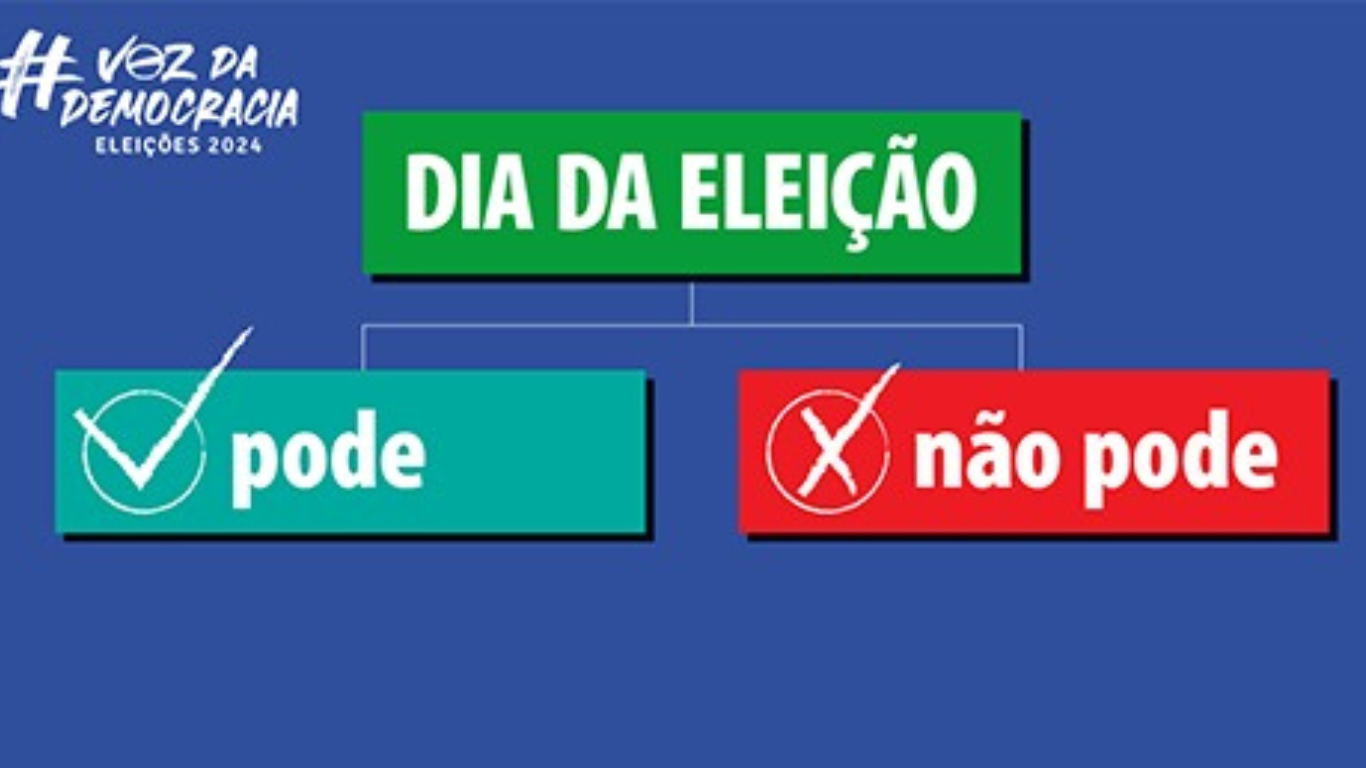 Confira o que é permitido e proibido na votação de amanhã, dia 6 de outubro