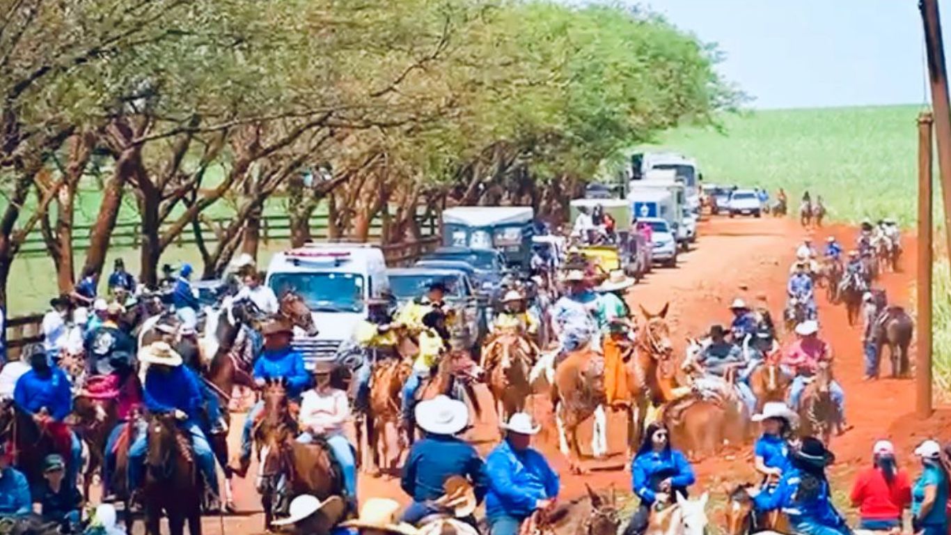 Festa em Louvor a Nossa Senhora Aparecida reúne grande público na Água do Barbado, em Florínea