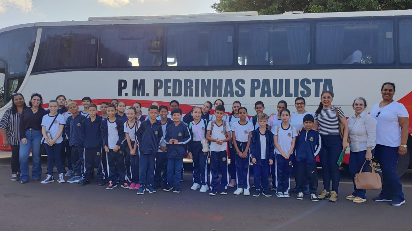 Alunos da rede Municipal de Pedrinhas visitam Usina Hidrelétrica de Chavantes