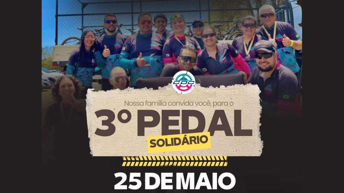 Grupo CDC convida para o 3º Pedal Solidário de Cruzália neste domingo