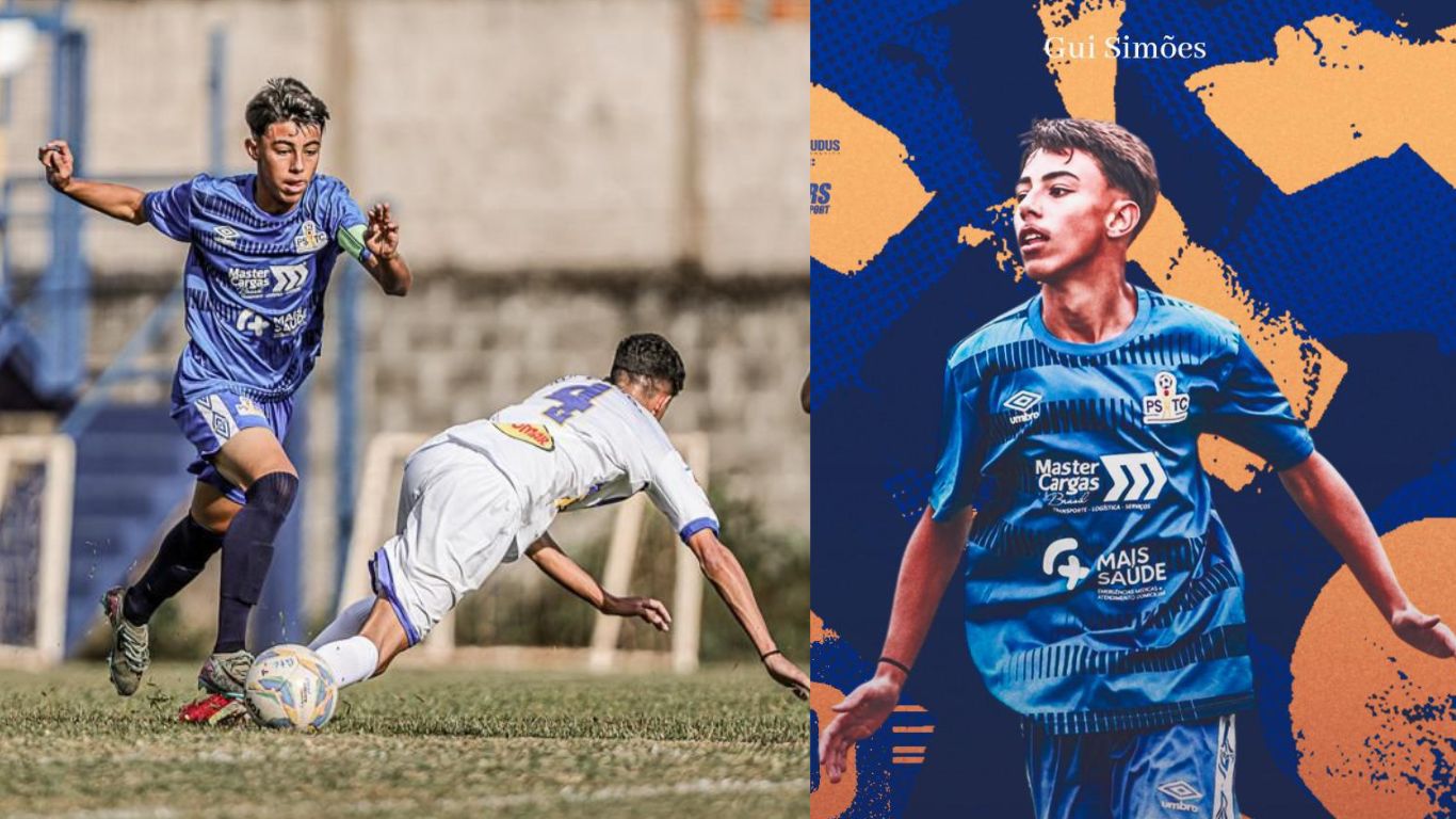 Jovem talento de Cruzália se destaca no futebol de base do Paraná e sonha com carreira profissional
