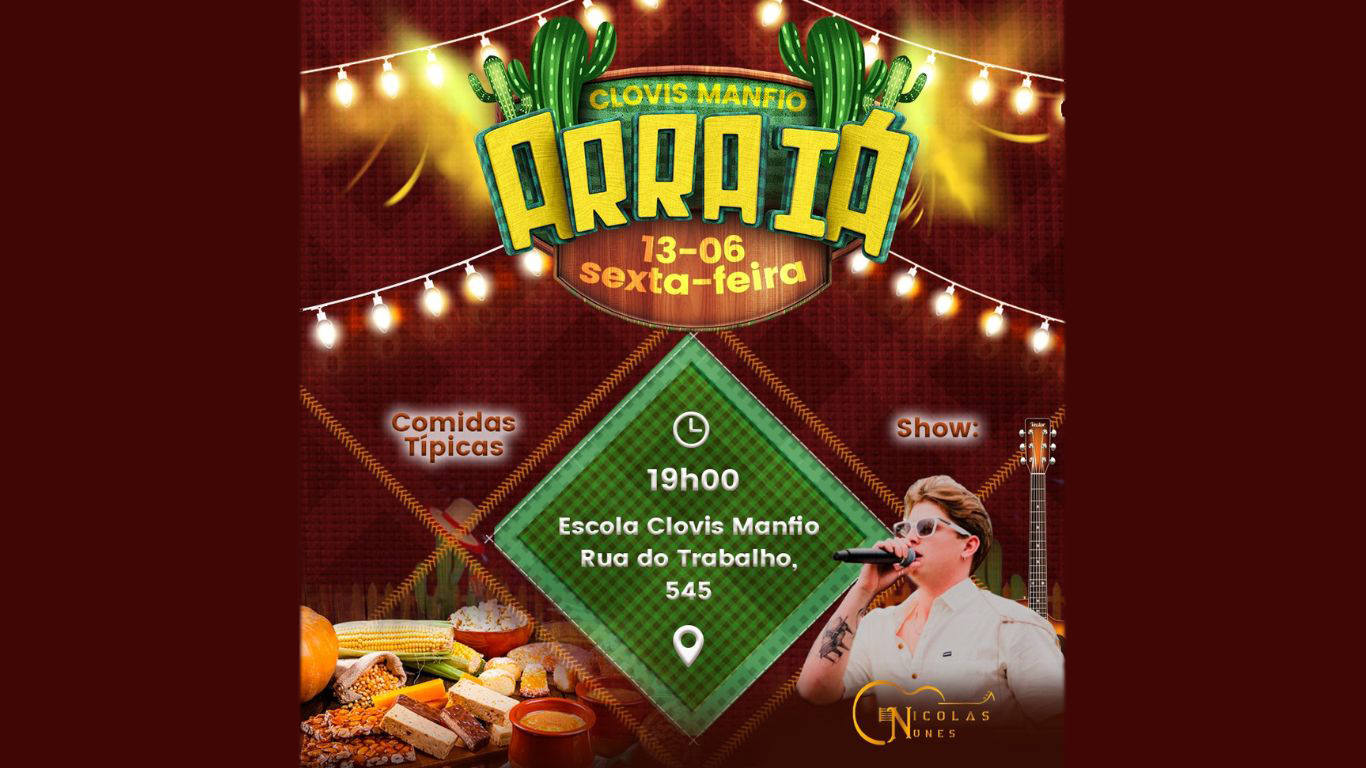 Festa Junina da EMEF de Pedrinhas Paulista ocorre no próximo dia 13