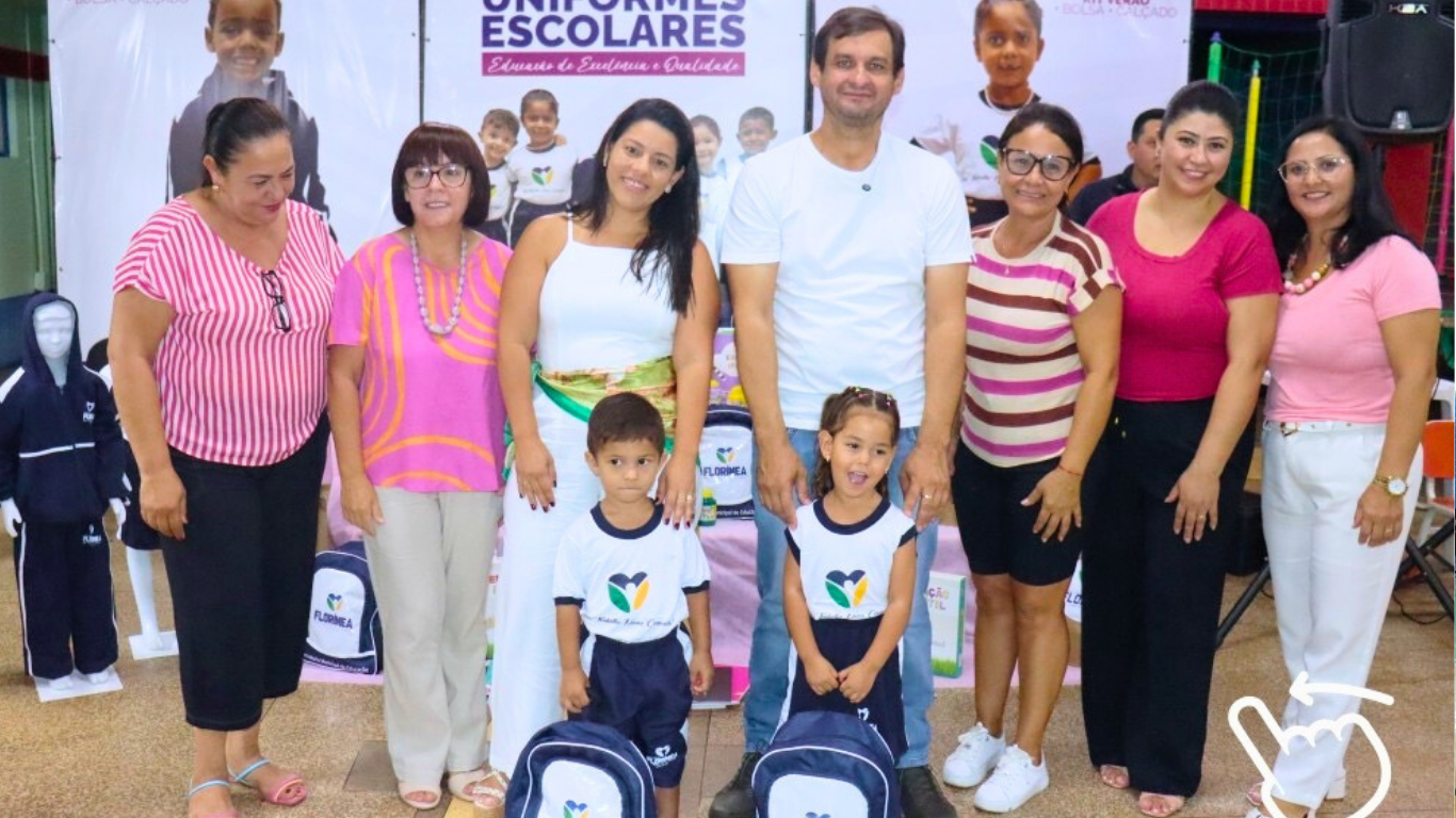 Prefeitura de Florínea investe mais de R$ 165 mil e entrega novos uniformes escolares a alunos da Rede Municipal