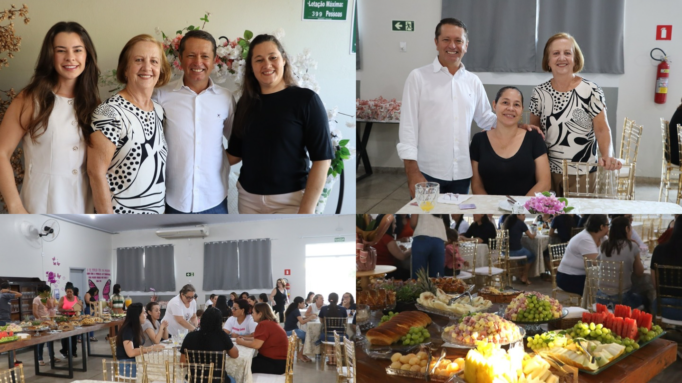 Em Cruzália, café da manhã com servidoras municipais homenageia o Dia Internacional das Mulheres