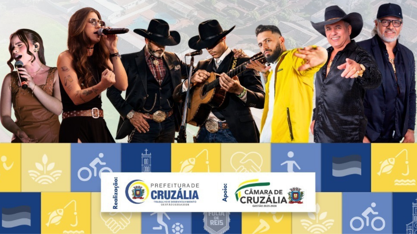 Cruzália vai celebrar 61 anos com dois dias de shows e programação para toda a família na Praça Herbert Henschel