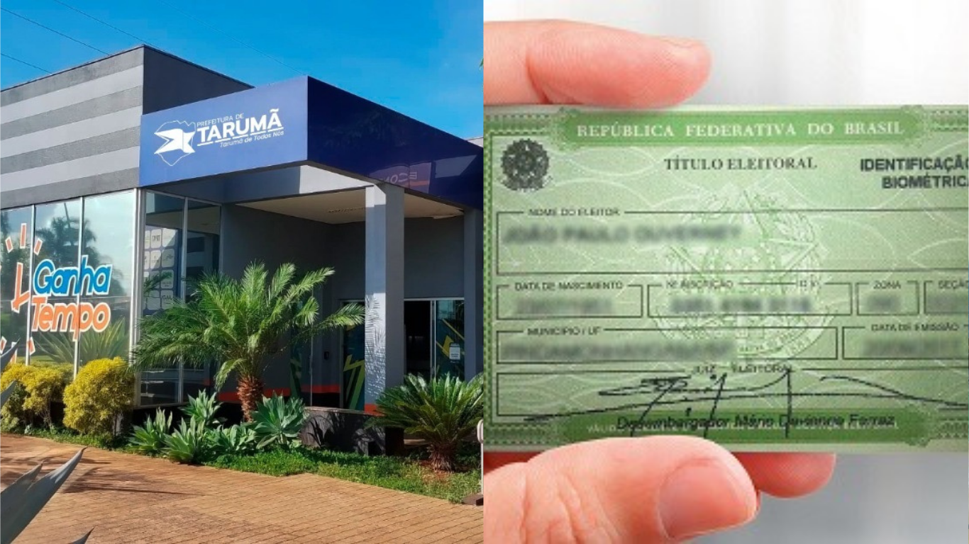 Cartório Eleitoral realiza atendimento itinerante em Tarumã para emissão e regularização de títulos