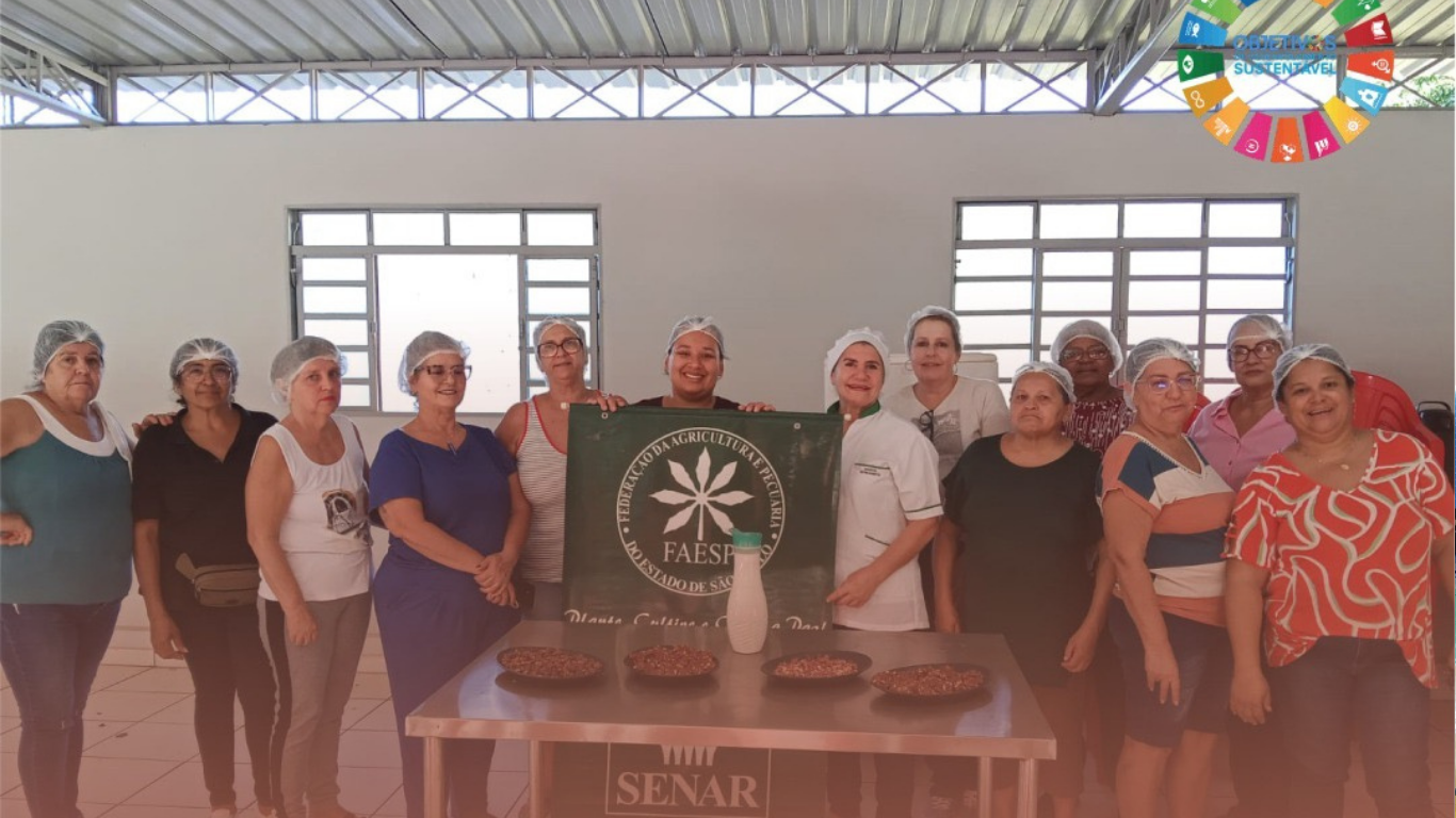 Curso de culinária com amendoim capacita produtores e incentiva geração de renda em Florínea