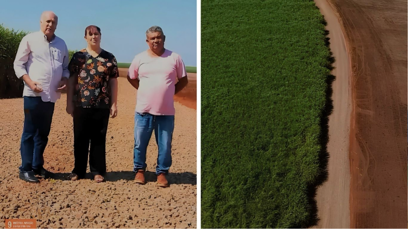 Prefeitura de Tarumã realiza o encascalhamento de estrada rural na divisa com Florínea