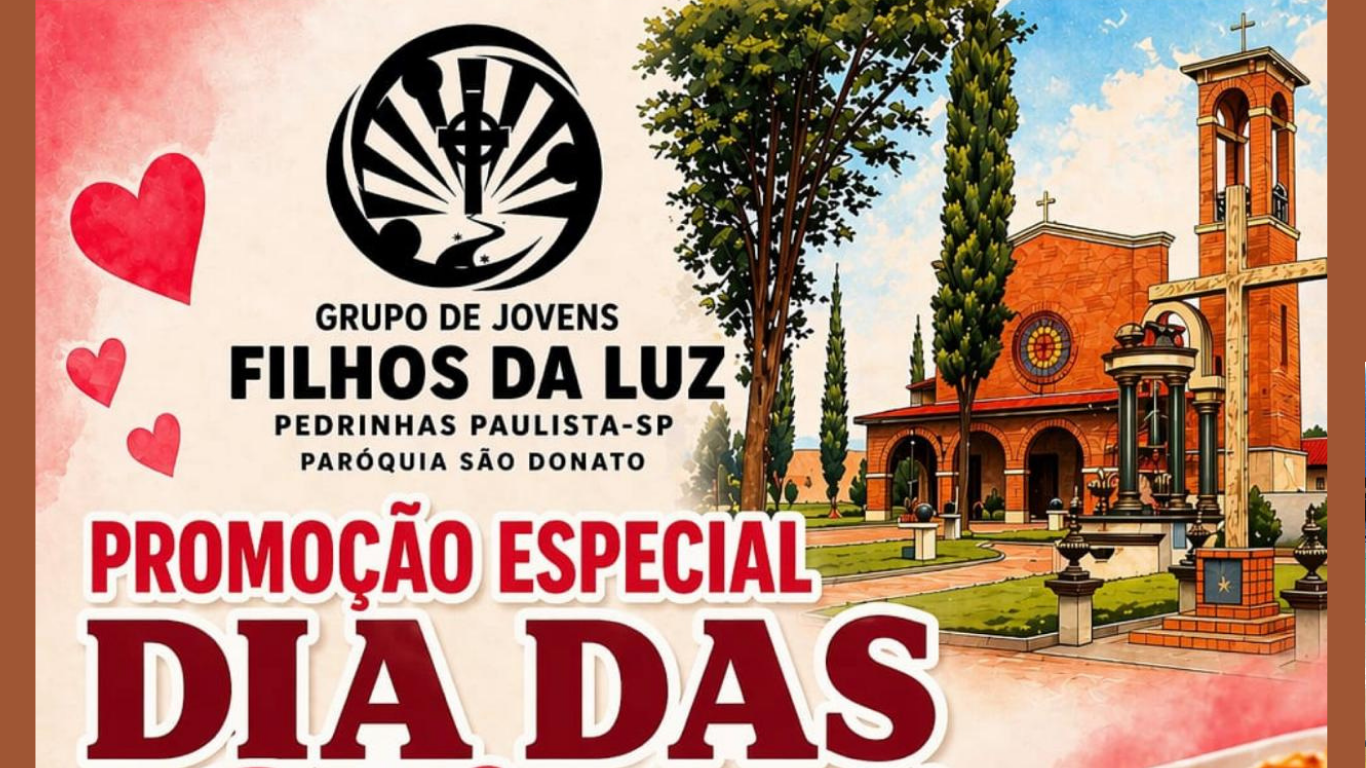 Grupo de Jovens Filhos da Luz promove ação solidária com venda de lasanhas para o Dia das Mães em Pedrinhas Paulista