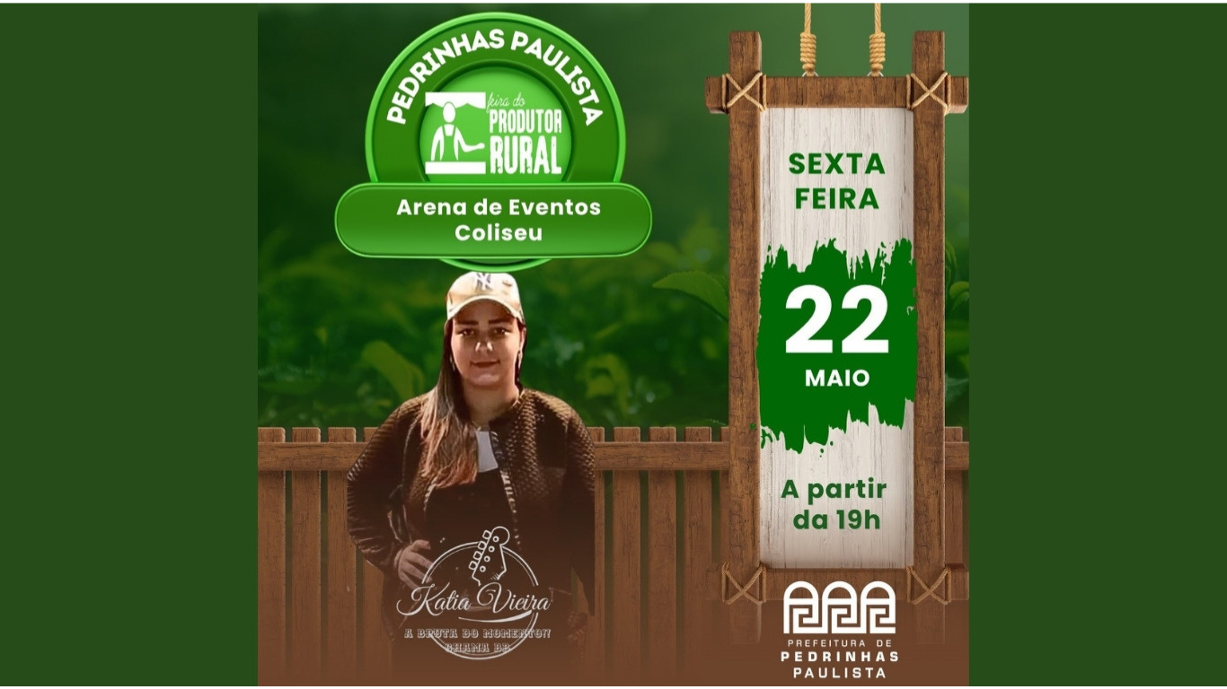 Hoje é dia de Feira do Produtor Rural em Pedrinhas Paulista
