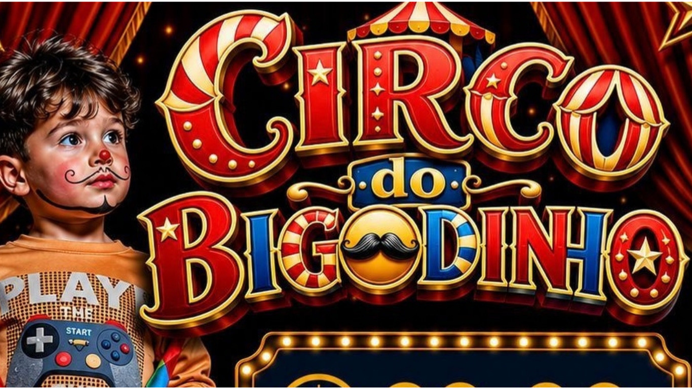 Apresentação gratuita do Circo do Bigodinho ocorre hoje, em Florínea