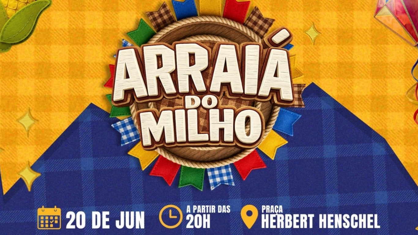 Cruzália promove 1º Arraiá do Milho no próximo dia 20 de junho