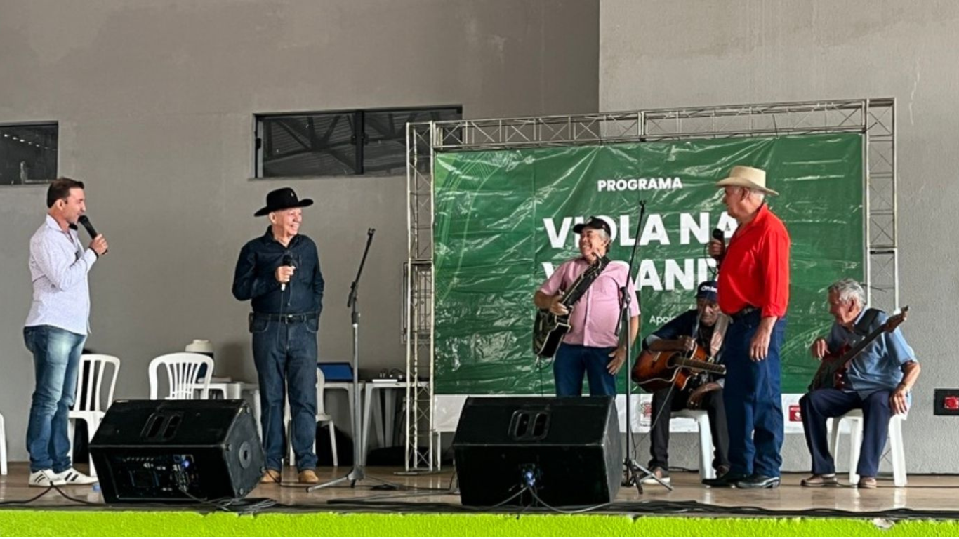 Domingo é dia de “Viola na Varanda” no Espaço Teolindo Toni, em Tarumã
