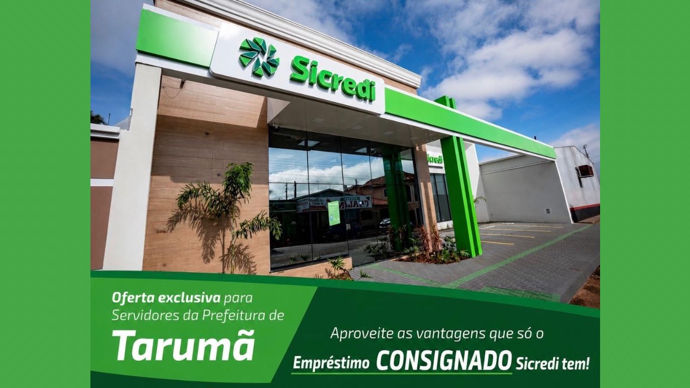 Campanha de crédito consignado do Sicredi de Tarumã oferece condições especiais para servidores municipais