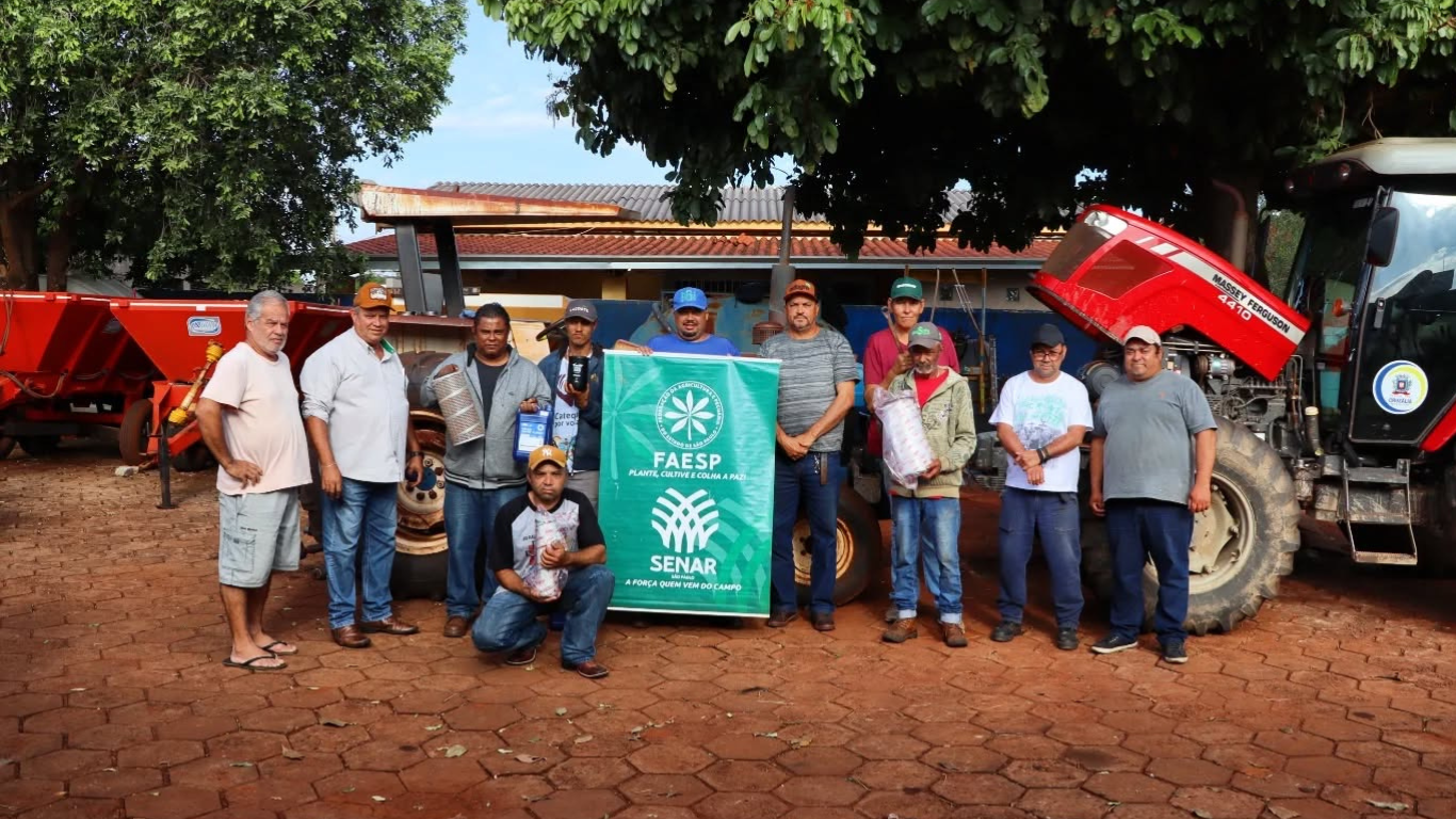 Curso de manutenção e operação de tratores é concluído em Cruzália
