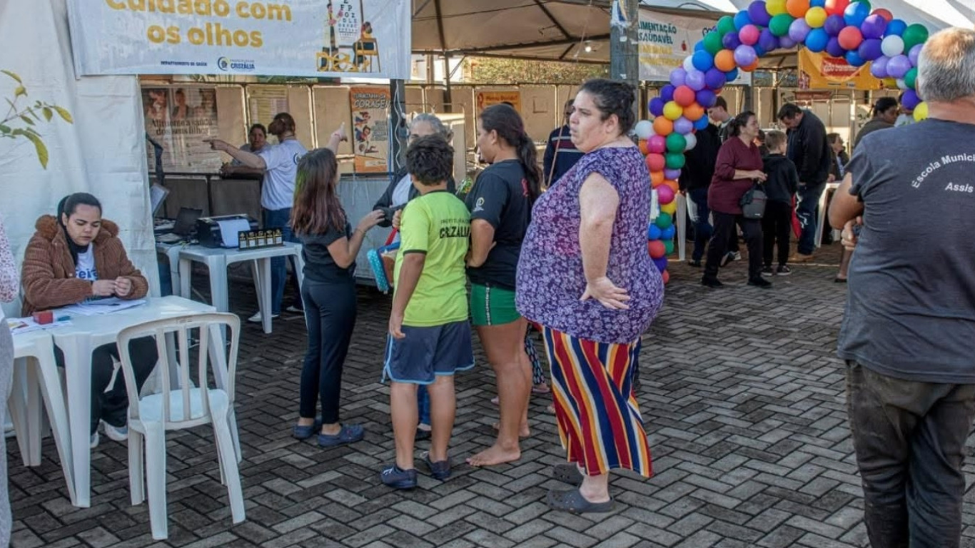 Feira da Saúde e Feira da Troca de Cruzália vão oferecer diversos serviços à população