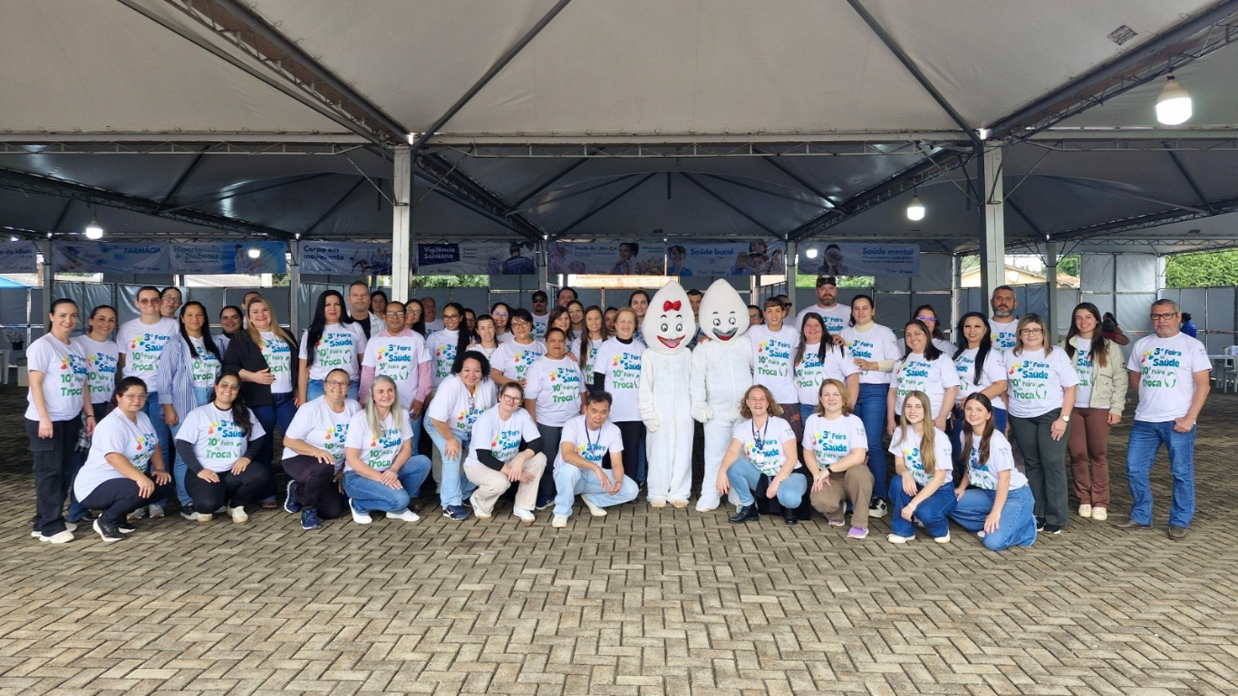 Feira da Saúde e Feira da Troca mobilizam a população de Cruzália