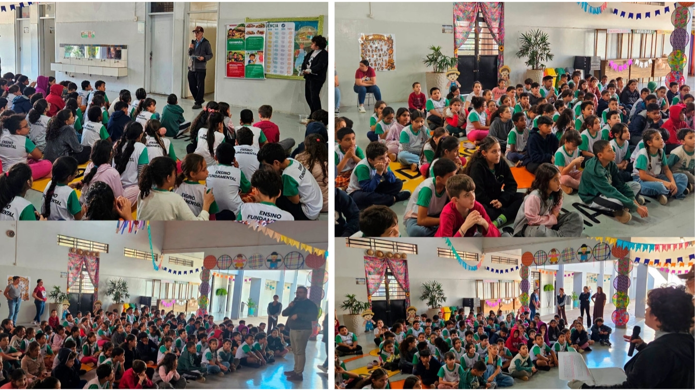 Ação educativa orienta estudantes de Tarumã sobre prevenção de acidentes com escorpiões