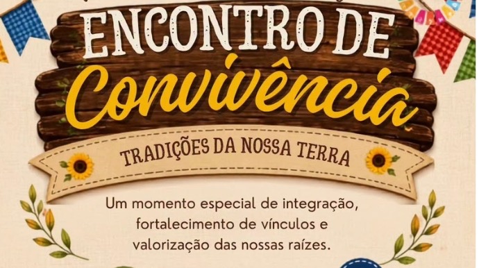 CRAS de Florínea promove Encontro de Convivência nesta quarta-feira, dia 15