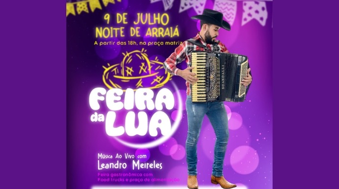 Feira da Lua de Maracaí terá edição temática de arraiá nesta quinta-feira, dia 9