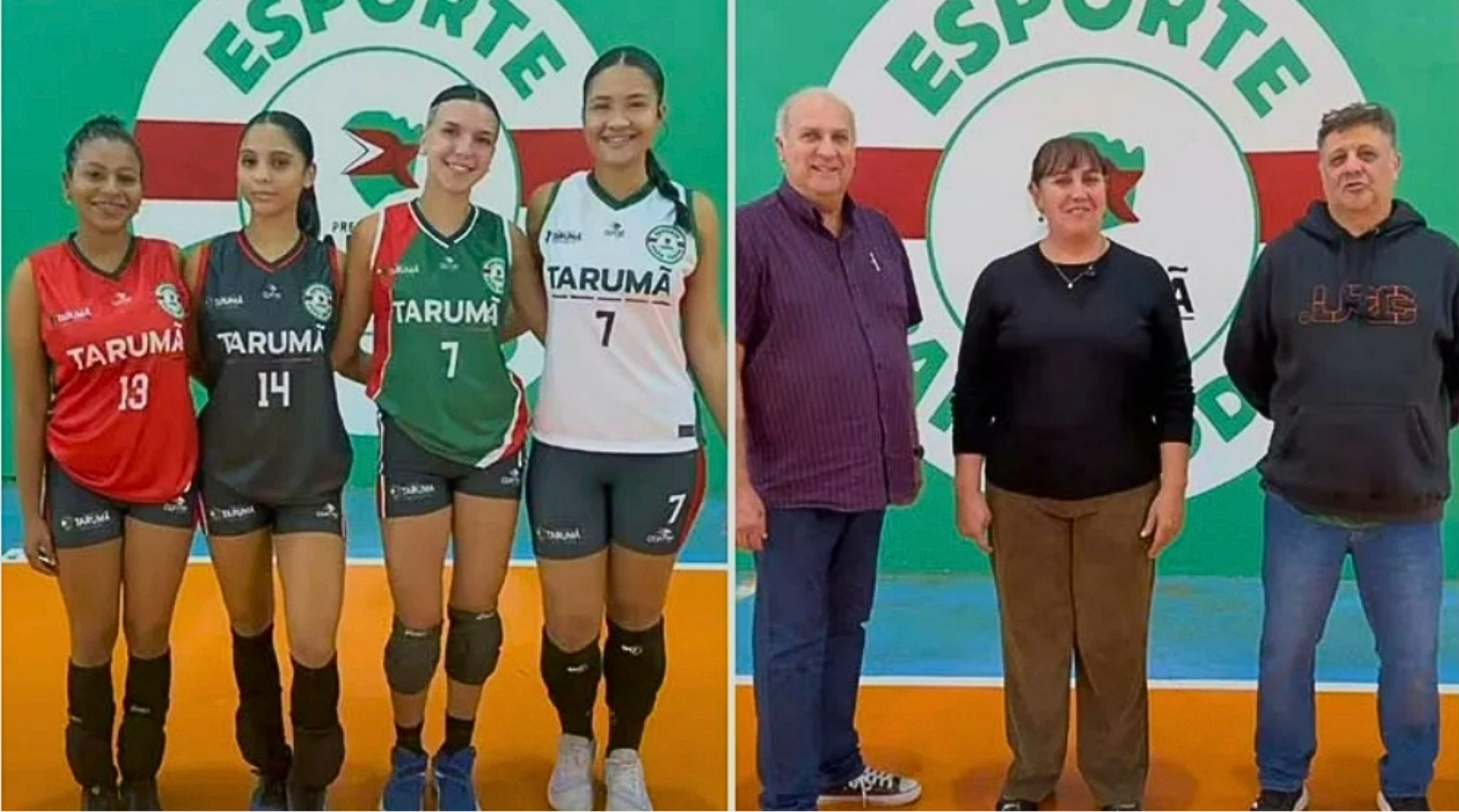 Prefeitura de Tarumã entrega novos uniformes para atletas de quatro modalidades esportivas