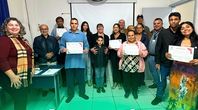 Curso de Comércio Varejista é concluído em Tarumã