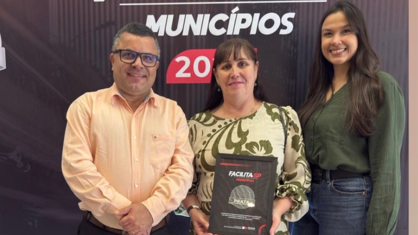 Tarumã conquista Selo Prata do Facilita SP por avanços na desburocratização e incentivo ao empreendedorismo