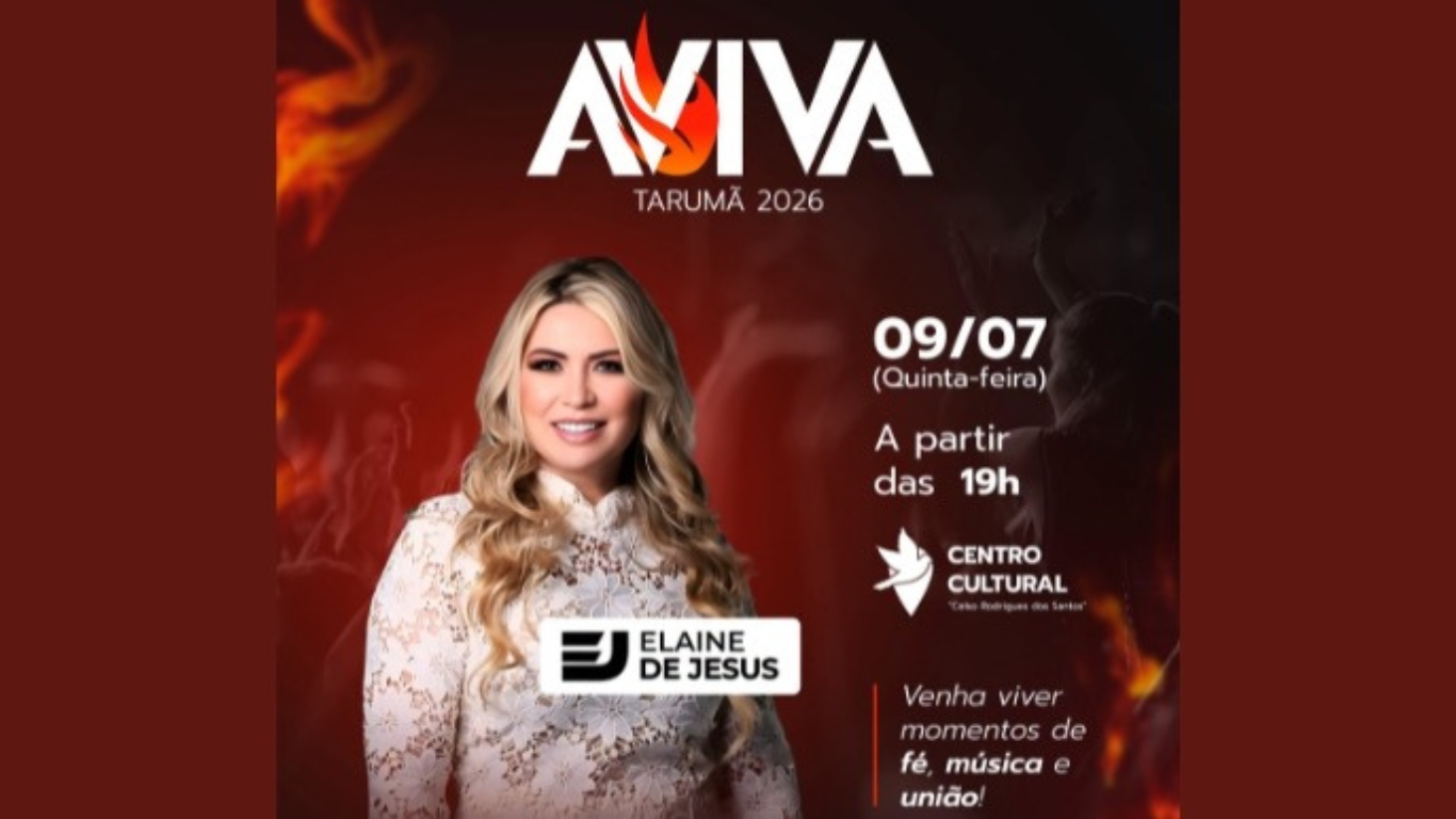 AVIVA Tarumã 2026 tem abertura oficial nesta quinta-feira com Culto da Família