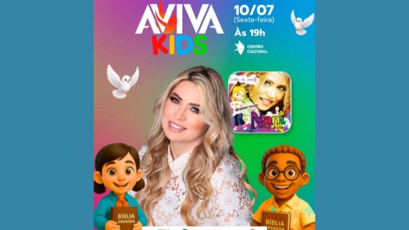 Hoje é dia de AVIVA Kids no Centro Cultural de Tarumã
