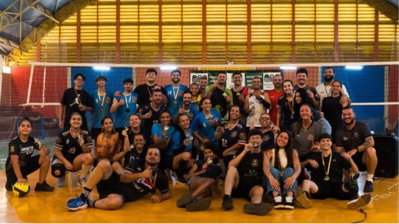 Prefeitura de Pedrinhas Paulista realiza o 4º Campeonato de Vôlei Misto