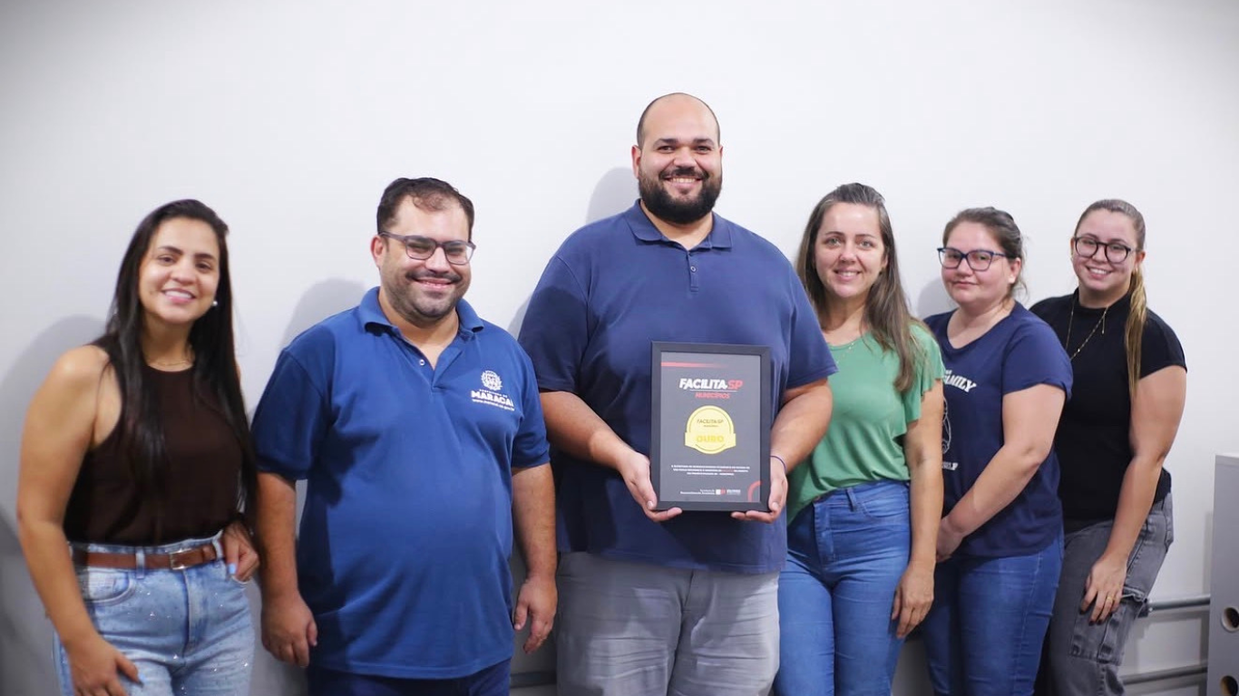Maracaí conquista Selo Ouro do Facilita SP e se destaca em desenvolvimento econômico