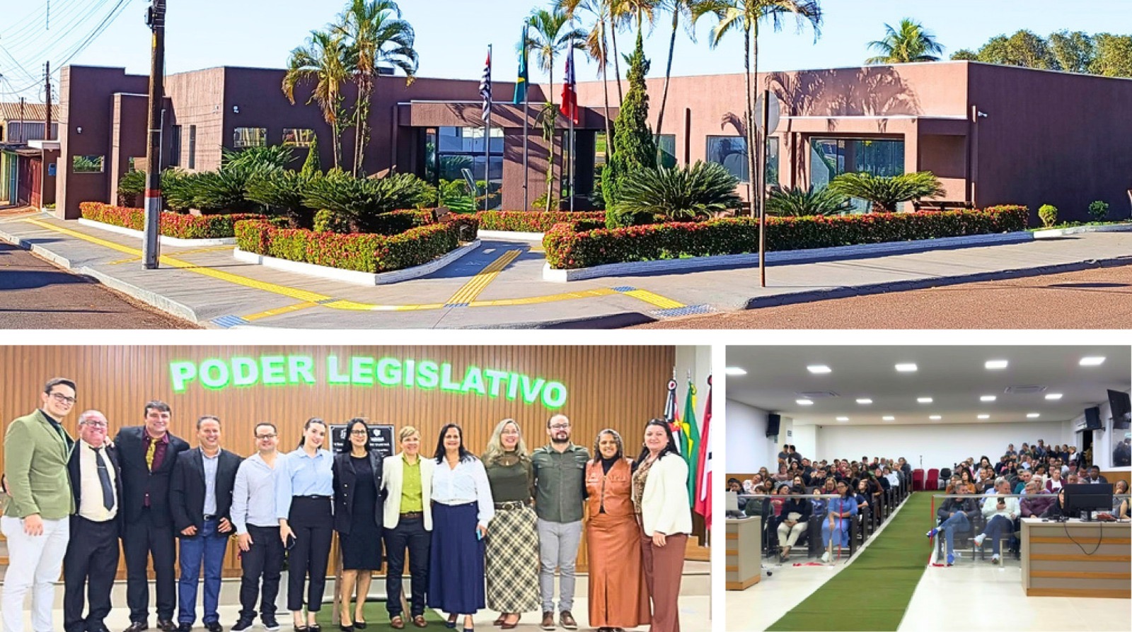 Câmara Municipal de Tarumã realiza sessão solene para reinauguração de suas instalações após reforma