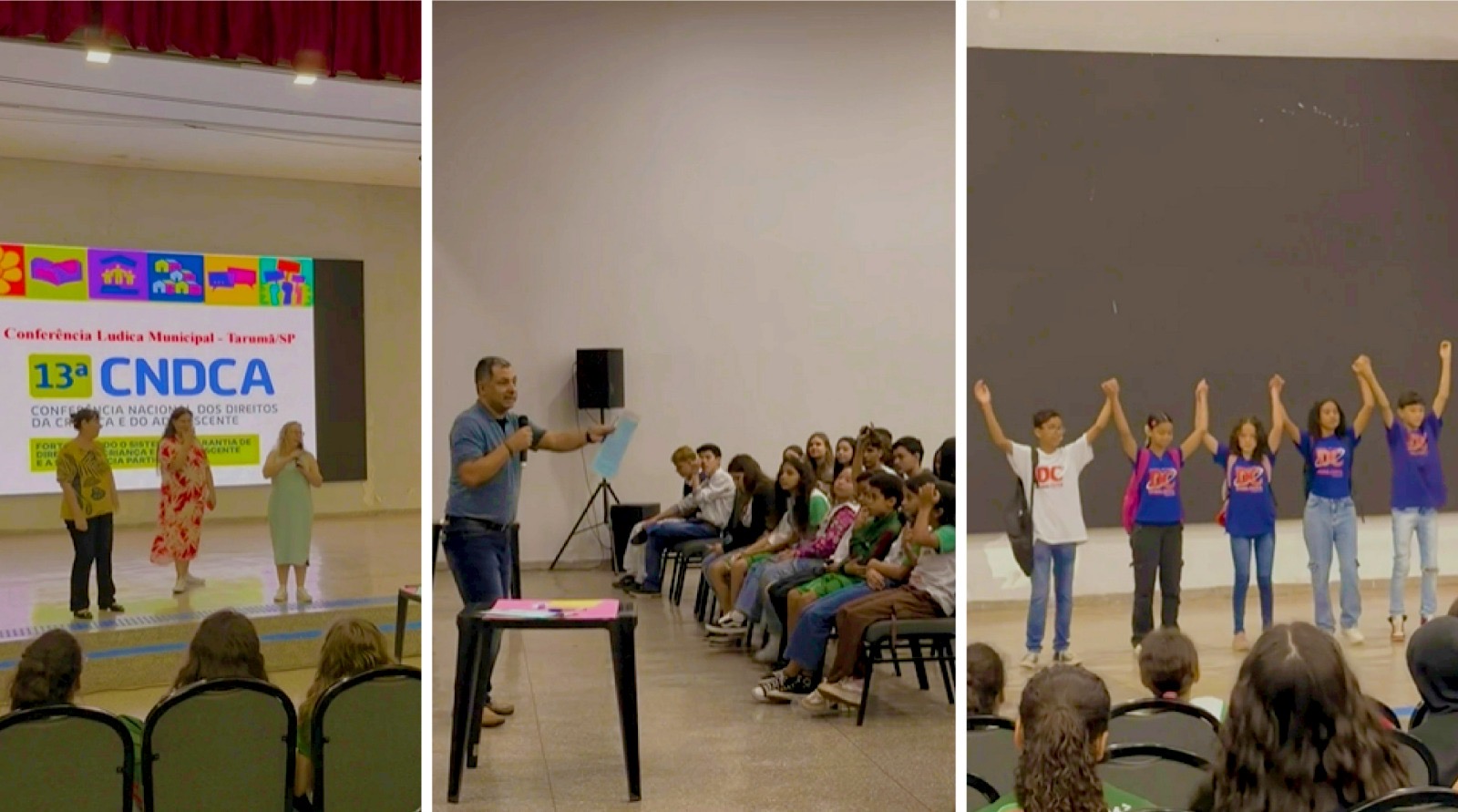 Tarumã realiza Conferência Lúdica Municipal dos Direitos da Criança e do Adolescente