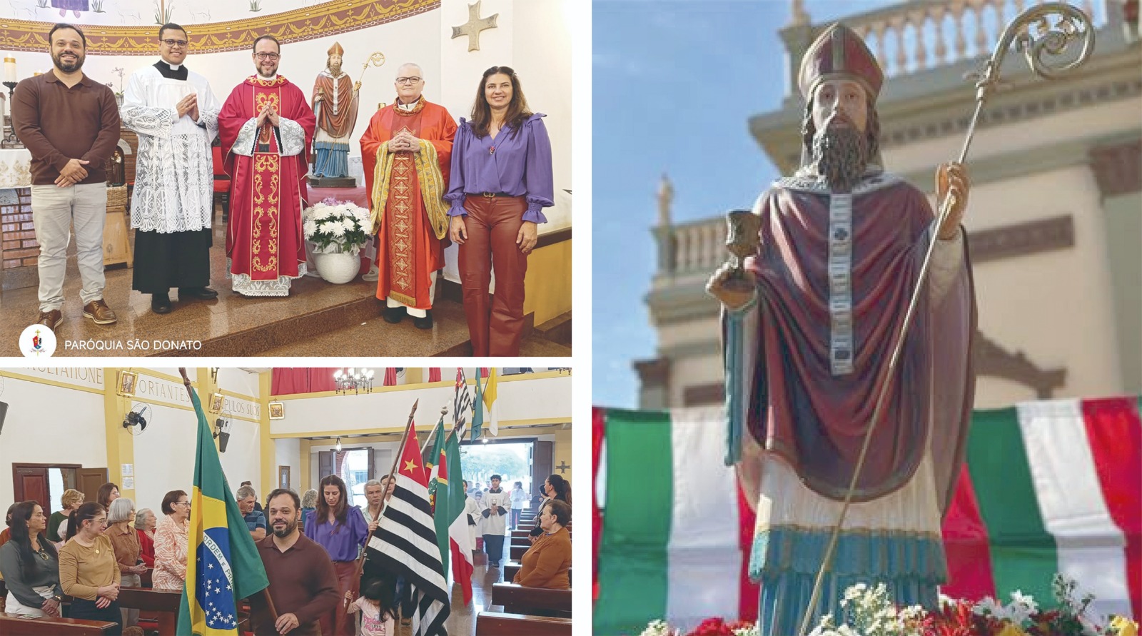 Festa de São Donato de Pedrinhas Paulista será realizada neste domingo, dia 9 de agosto
