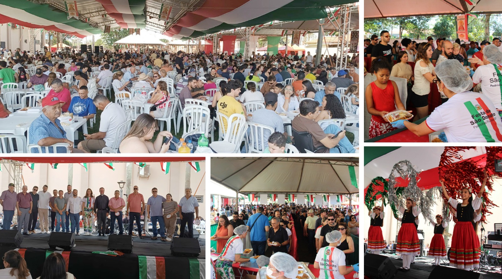 Festa de São Donato reúne grande público e preserva a tradição em Pedrinhas Paulista