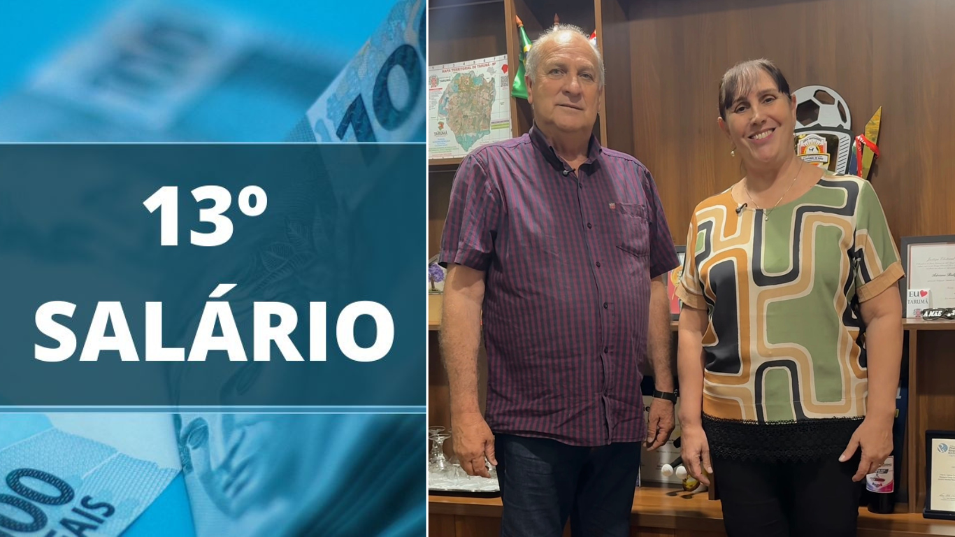 Prefeitura de Tarumã anuncia antecipação da primeira parcela do 13º salário para servidores municipais