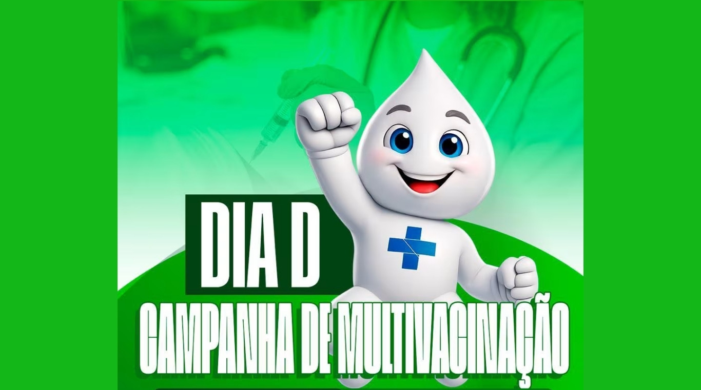 Dia D de Multivacinação ocorre neste sábado, dia 22, em toda a região