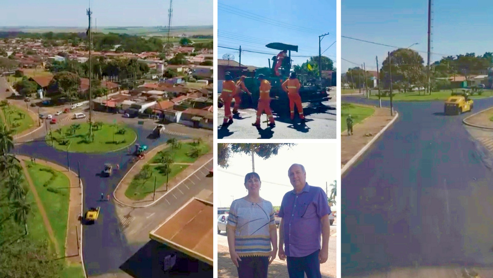 Prefeitura de Tarumã inicia a revitalização da entrada da cidade