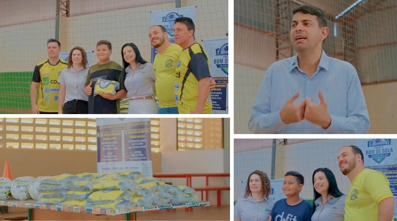 Parceria de sucesso: Prefeitura e Cocal desenvolvem o projeto “Bom de Bola” em Maracaí