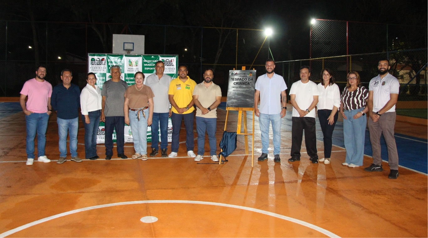 Prefeitura de Pedrinhas Paulista inaugura o Espaço da Criança