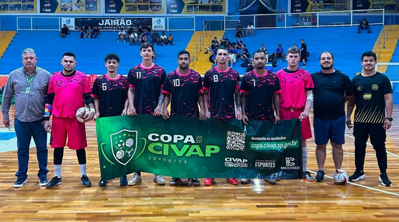 Maracaí avança à semifinal da Copa CIVAP 2026 de Futsal