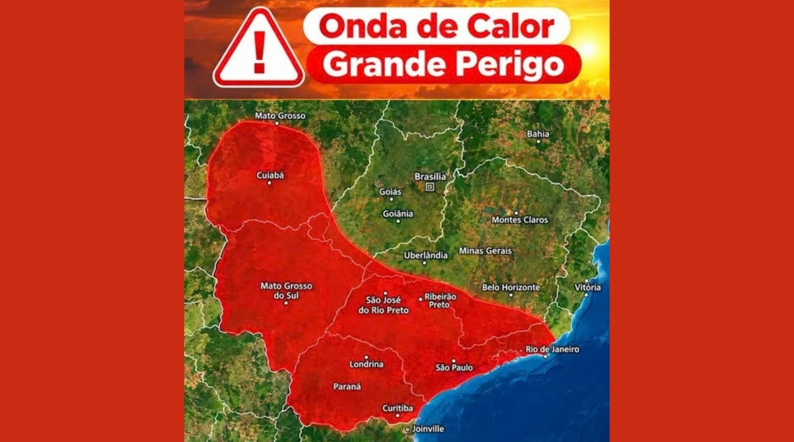 Efeito El Niño: após chuvas, região entra em alerta para onda de calor intenso