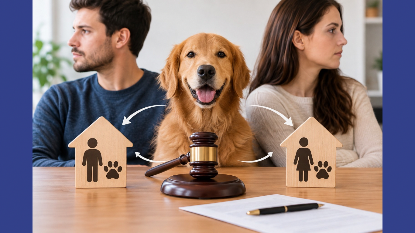 Quem fica com o pet? Separações ganham novas regras para definir convivência e despesas