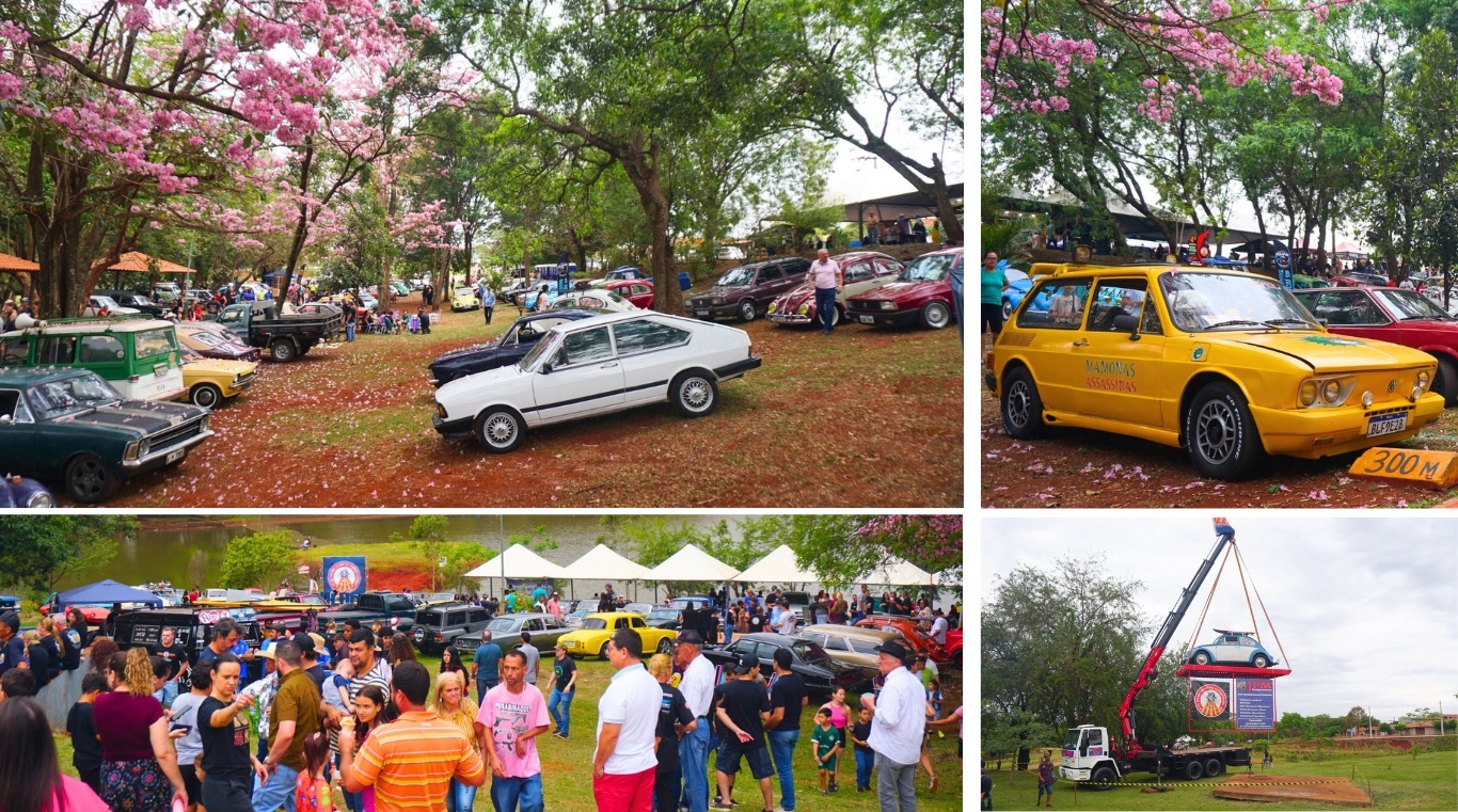 5º Encontro de Autos Antigos ocorre neste domingo, no Parque Vicente Benelli, em Tarumã