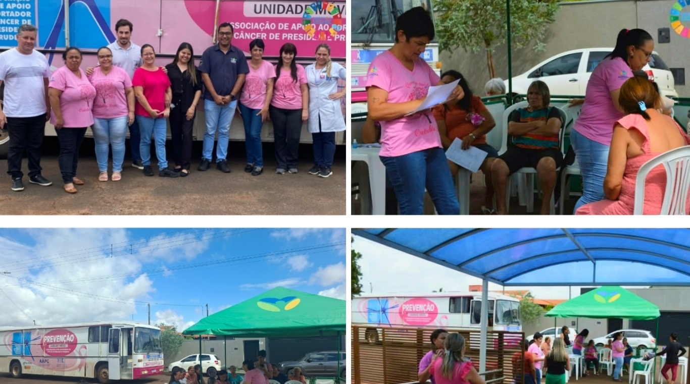 Ônibus da Prevenção realiza 88 exames preventivos e registra 47 solicitações de mamografia em Florínea
