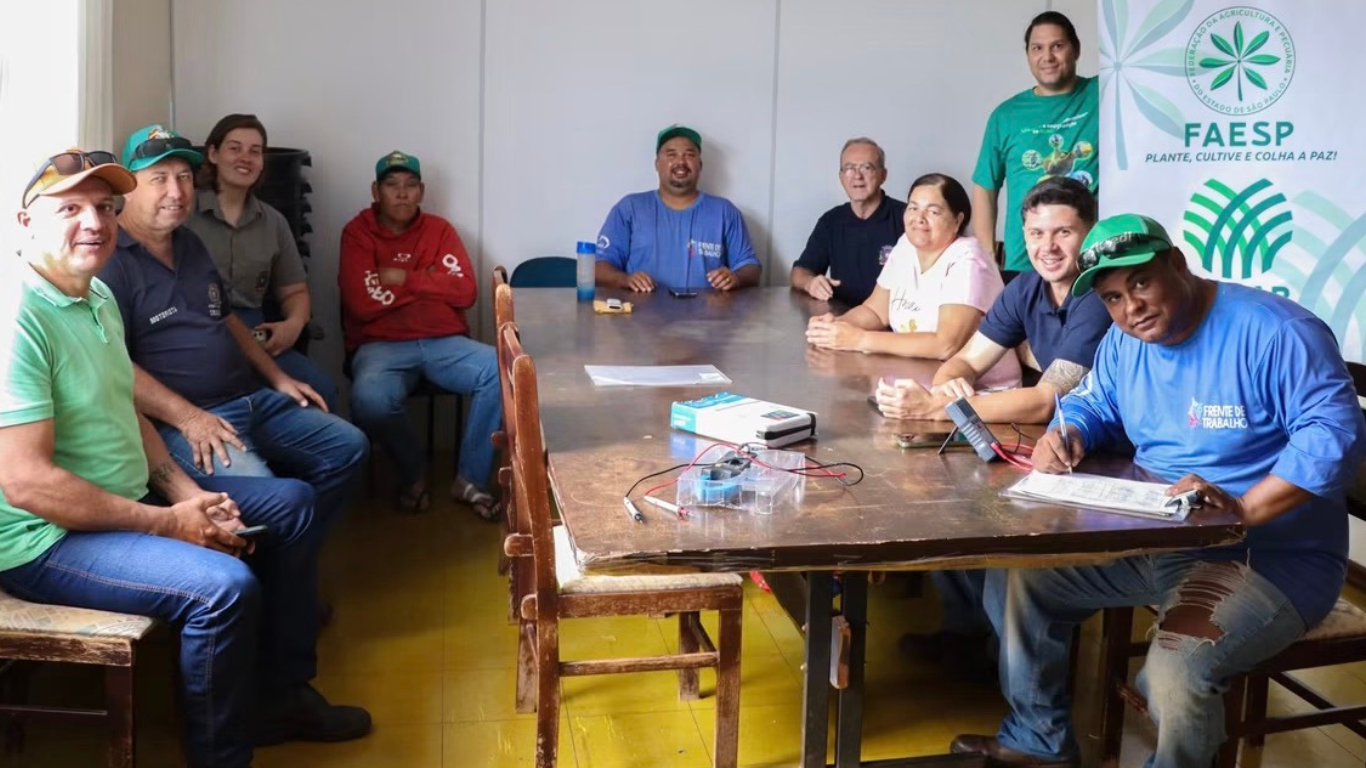 Cruzália inicia curso de eletricista em parceria com o SENAR