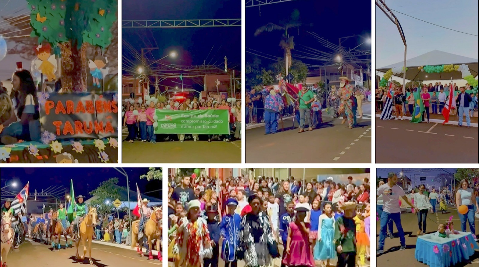 Desfile cívico em comemoração aos 99 anos de Tarumã ocorre no dia 20 de outubro